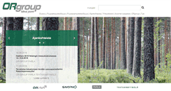 Desktop Screenshot of or-group.fi